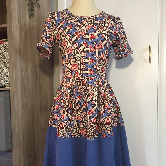 Lularoe Amelia Dress - Picture 1 of 5